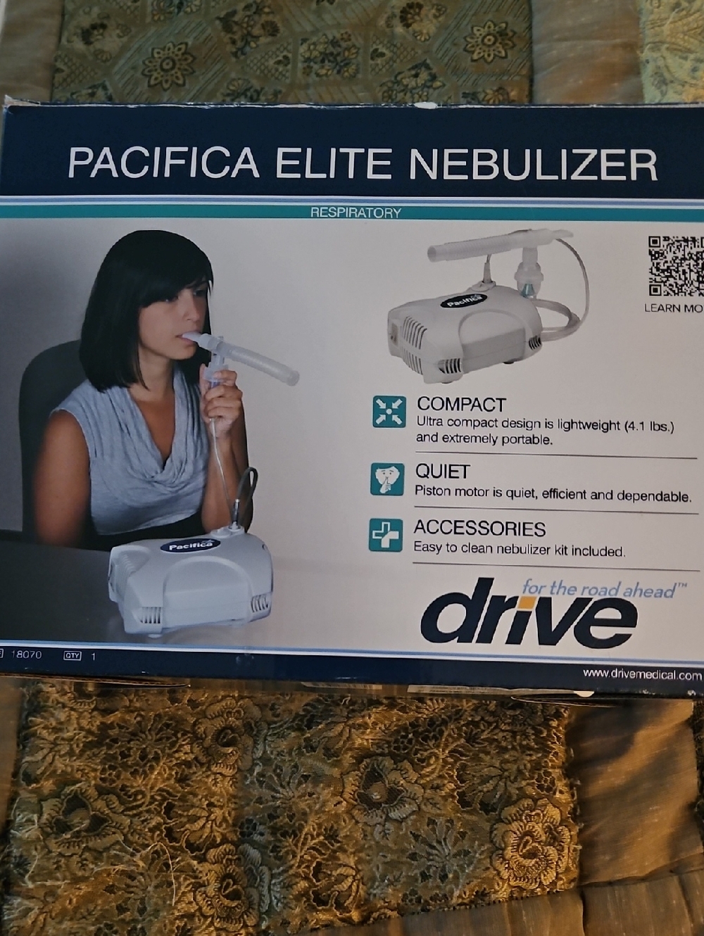 Drive Nebulizer(used).Works Perfectly.+ Neb Kit & Neb Mask BRAND NEW.